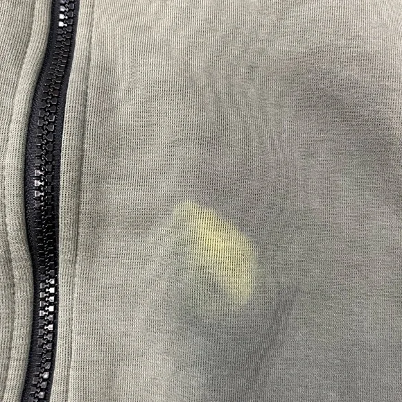 Nike Olive Green Zip-Up tech Hoodie - Picture 7 of 9